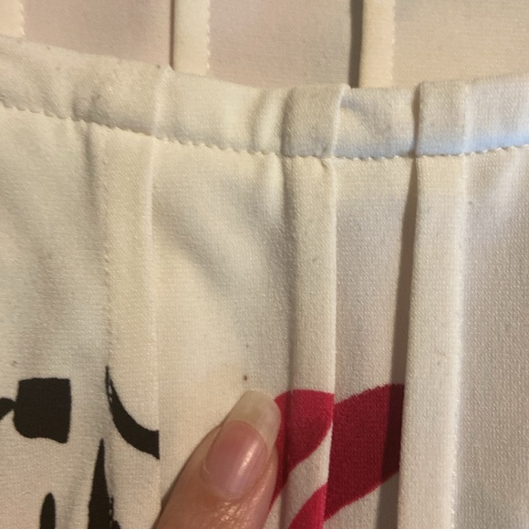 ECI - white abstract floral dress - Picture 4 of 8